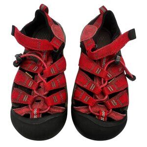 KEEN Kids Newport H2 Water Sandals Unisex Red Outdoors Casual Waterproof